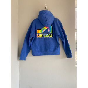 Rare Surf Style Kids blue tie dye Hoodie - Size Kids 6/8